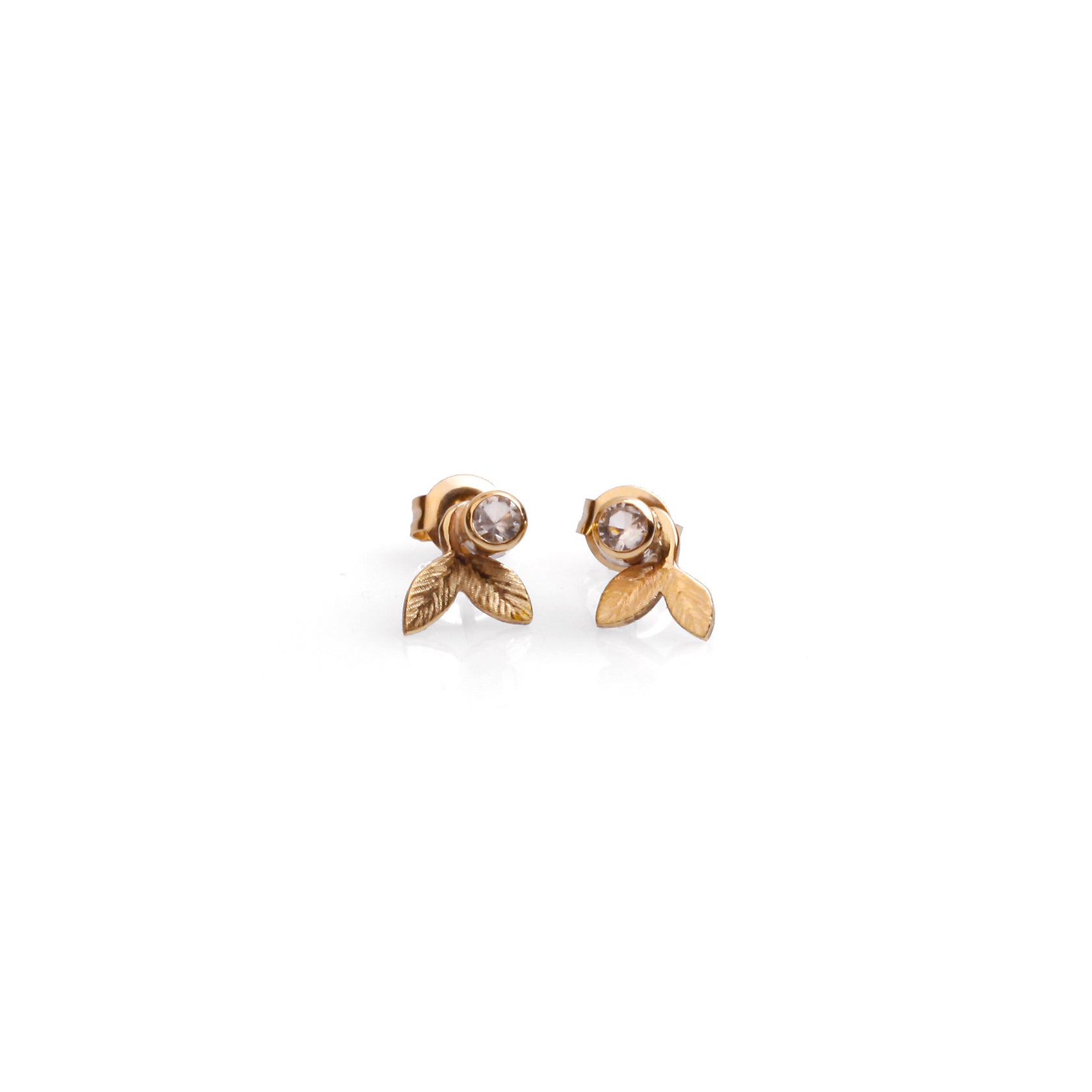 Tasmanian Killiecrankie Topaz Studs – Emily Snadden Design